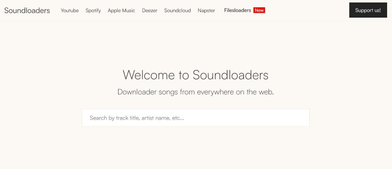 Utilisation de Soundloaders pour télécharger Deezer Music