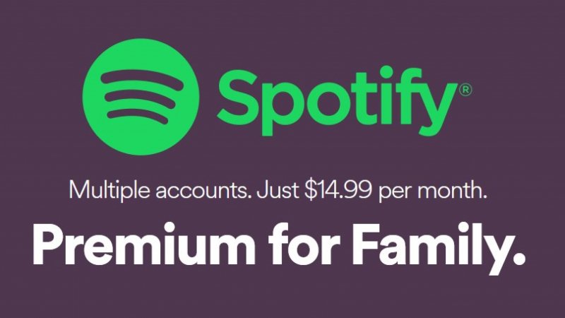 Spotify Régime familial