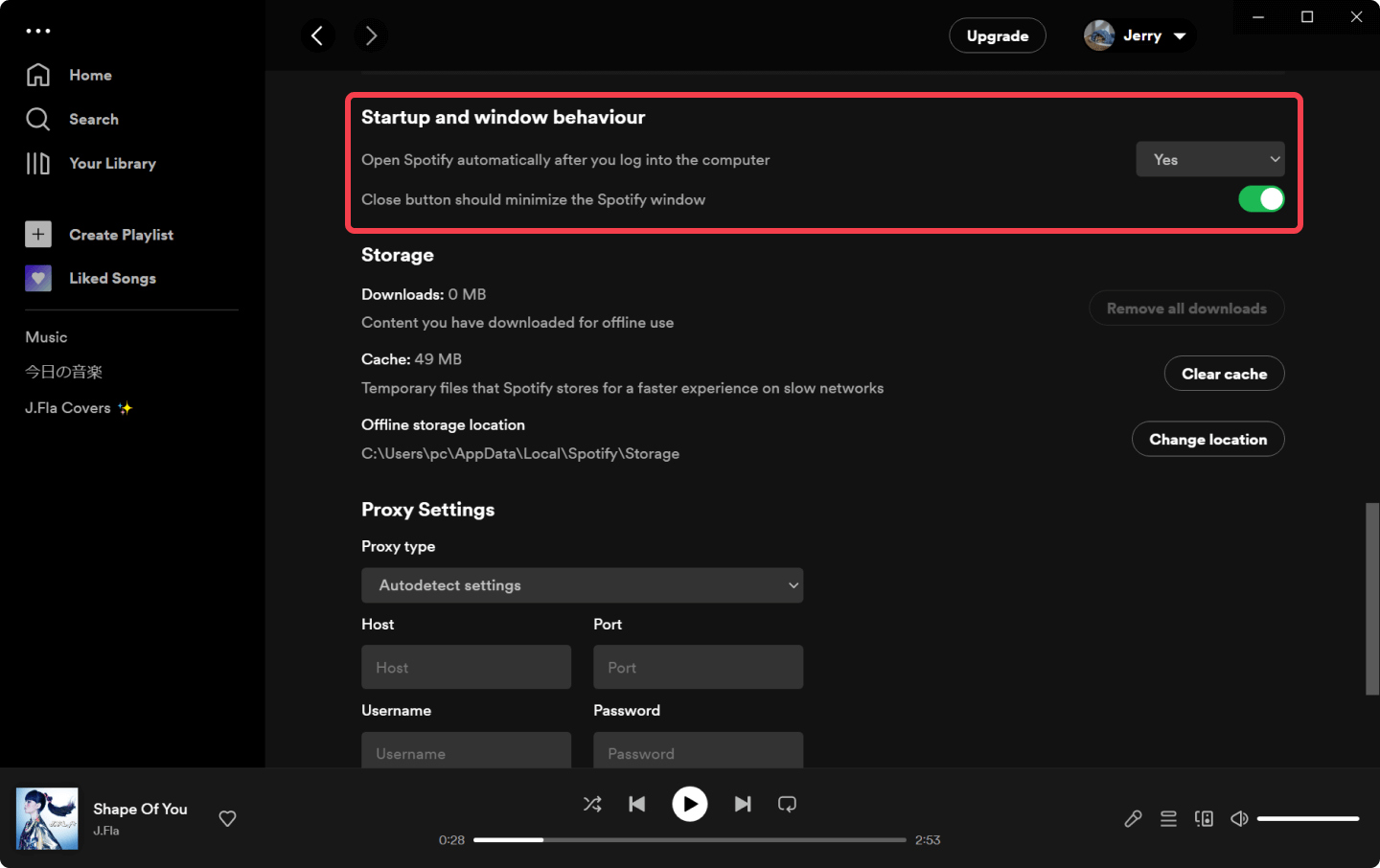 Spotify in Background on PC