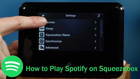 Jouez Spotify sur Squeezebox