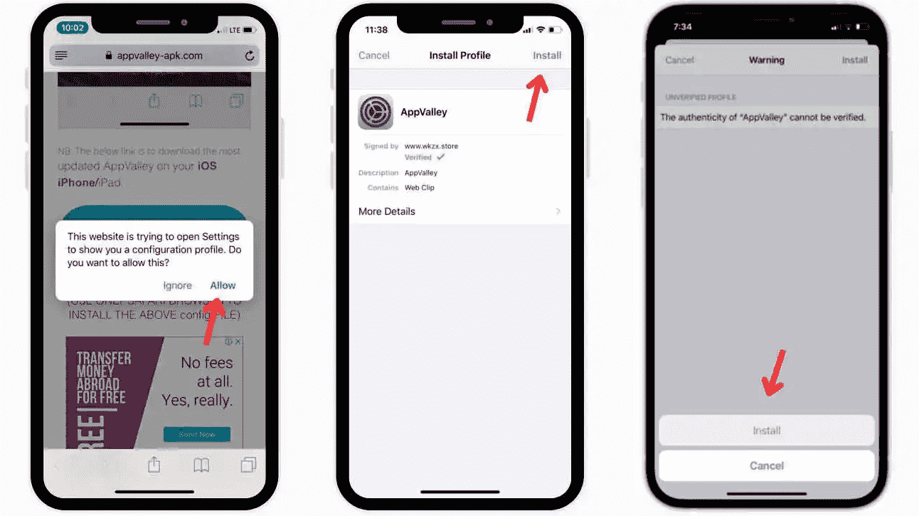 Instalar AppValley