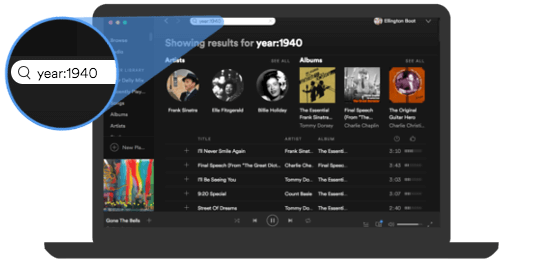 Spotify Arama Fonksiyonu