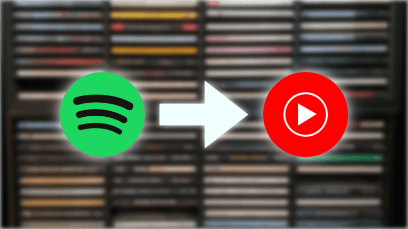 Загрузить Spotify Музыкальный плейлист на YouTube