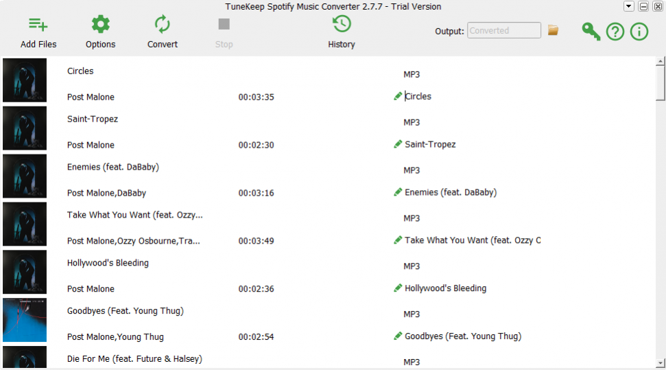 Download Tunekeep Spotify Music Converter