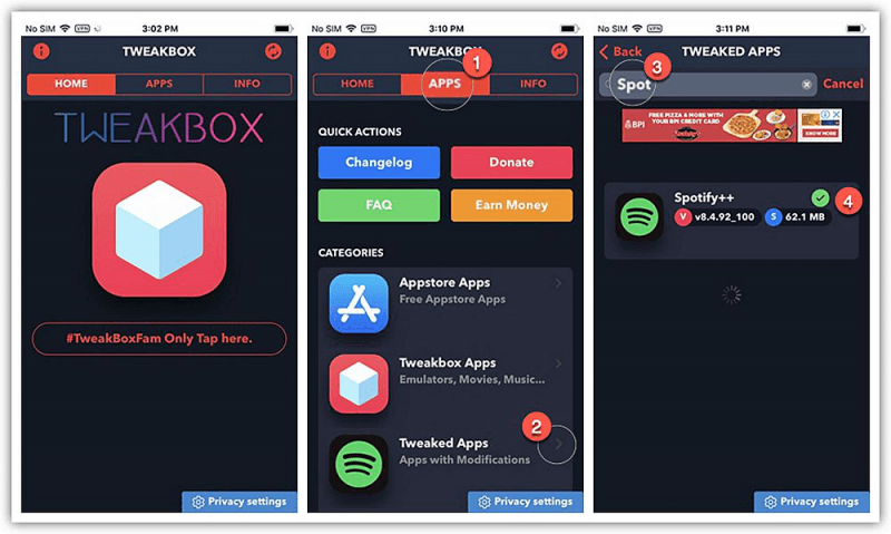 Spotify Ad Blocker For iPhone Mobile Phone