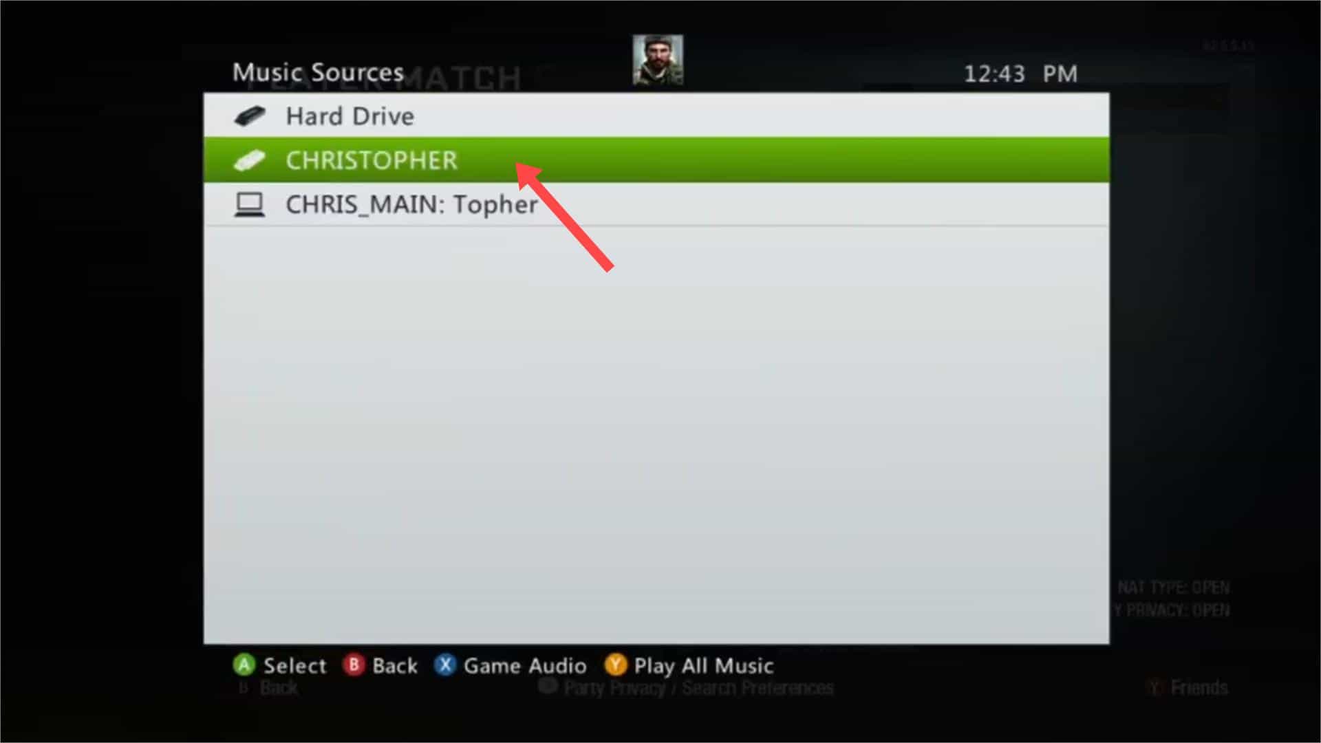 Odtwórz pobraną muzykę na konsoli Xbox 360