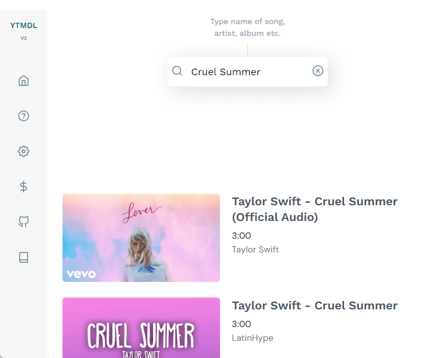 Ytmdl Download From Spotify