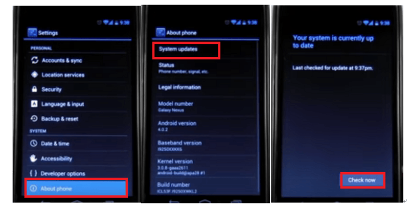Android Phone 및 Apple Music이 업데이트되었는지 확인