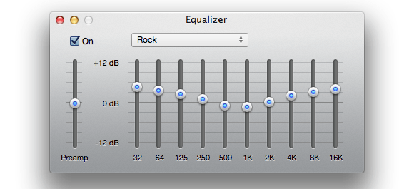 Apple Musik-Equalizer