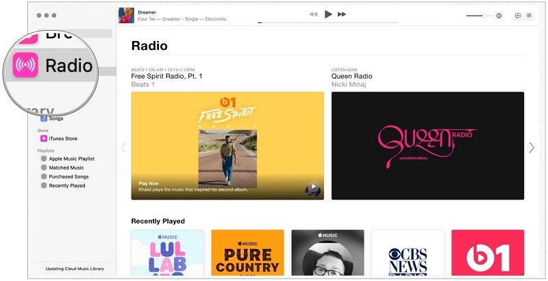Nutzen Sie Apple Music Radio