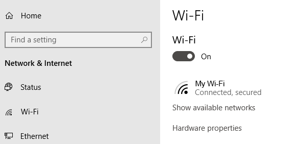 Controlla la tua connessione Internet