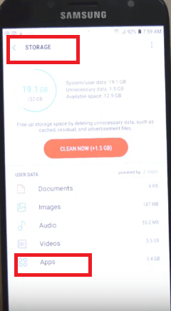 Löschen Sie Caches auf Android Phone