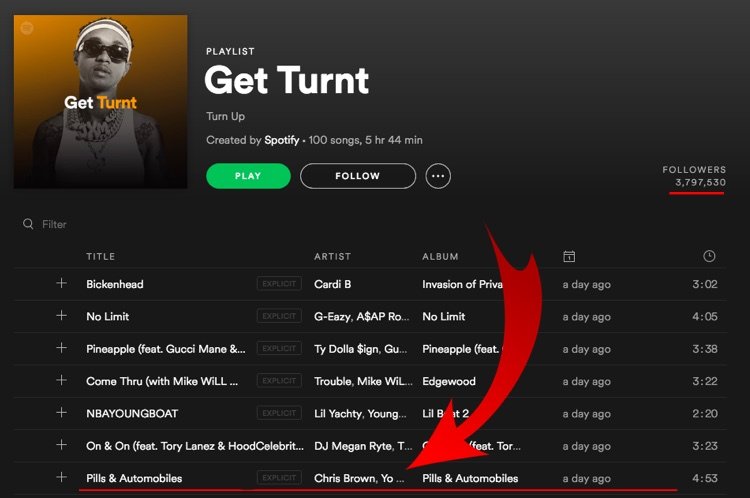 Obtén las 10 mejores listas de reproducción de entrenamiento de Turnt