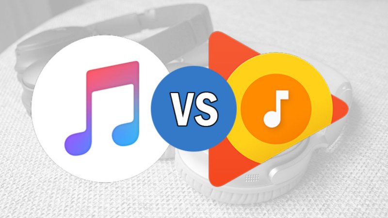 Google Музыка против Apple Music