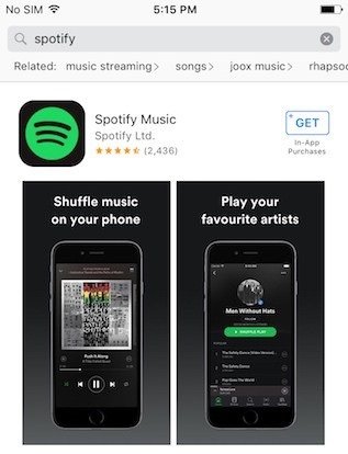 Excluir o Spotify E reinstalá-lo