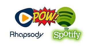 Rhapsodie contre Spotify