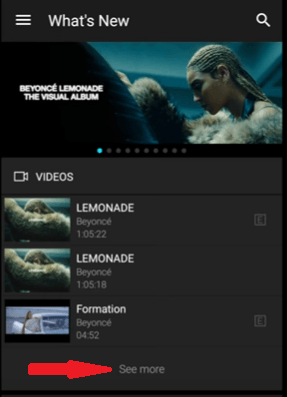 Profitez de Tidal