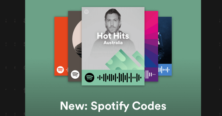 Spotify Codes for Music Sharing