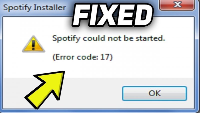 Bepalen Spotify Foutcode 17