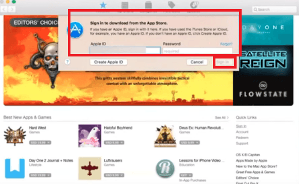 Digite o ID da Apple e a senha para corrigir o compartilhamento do Apple Music Family que não funciona