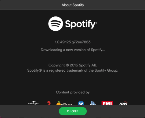 Update uw Spotify app