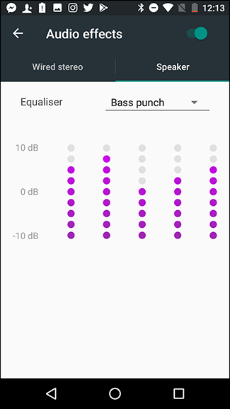 Te gebruiken Spotify Equalizer op Android