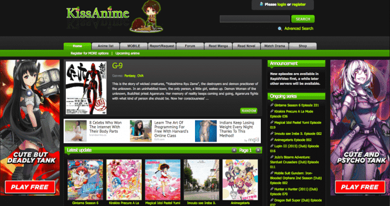 Masterani 替代品 Kissanime.ru