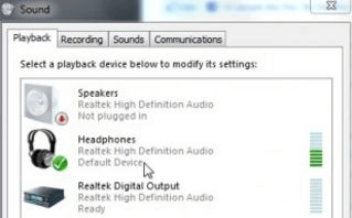 Doubleclick on the Activated Sound Device to Use Spotify Equalizer 