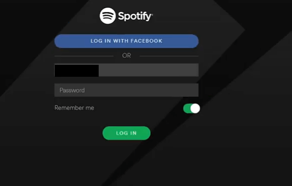 Type in Your Username and Password