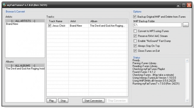 How myFairTunes Works