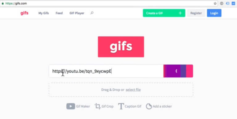 GIFs.com-GIF Creador de YouTube