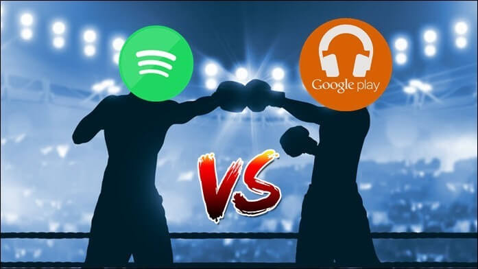 Spotify versus Google Play