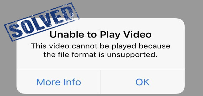 Unsupported Video Format for iPhone