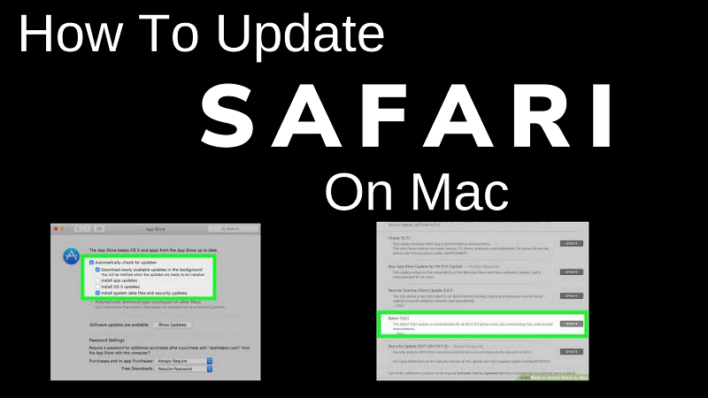 更新Safari