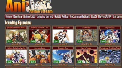 Anilinkz 'Homepage