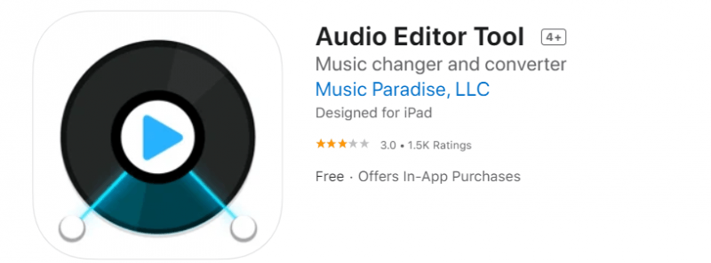 Éditeur de musique iTunes sans outil d'édition audio pour éditer et couper une chanson