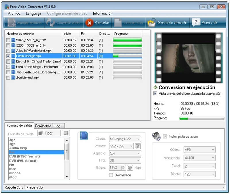 Kostenlose Video Converter
