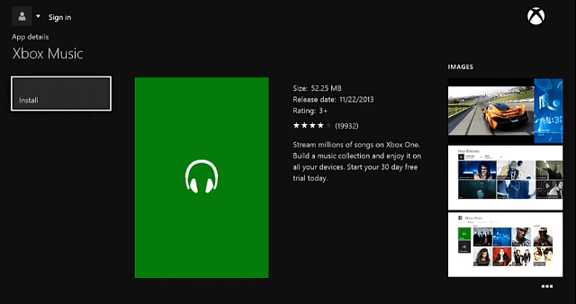 Xbox Music을 재생하는 방법