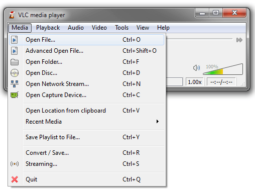 Add MP3 Files on VLC Media Player