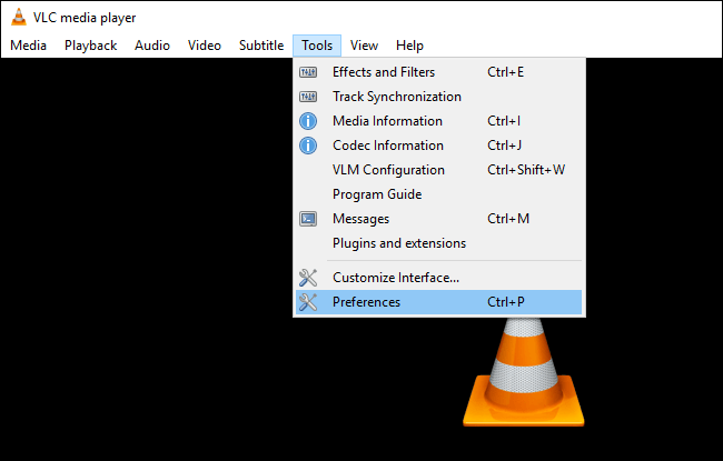 Preferencias de VLC