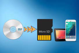 Transfer DVDs To SD Card