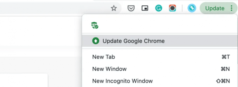 Update Google Chrome to Fix Can't Play Twitter Videos On Chrome