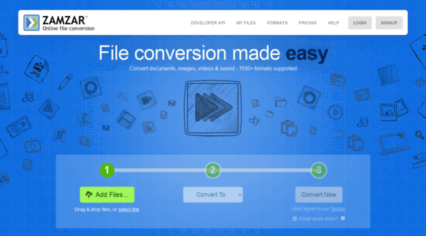 Zamzar Video Converter