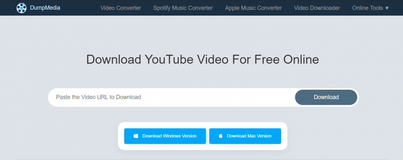 DumpMedia Downloader video online