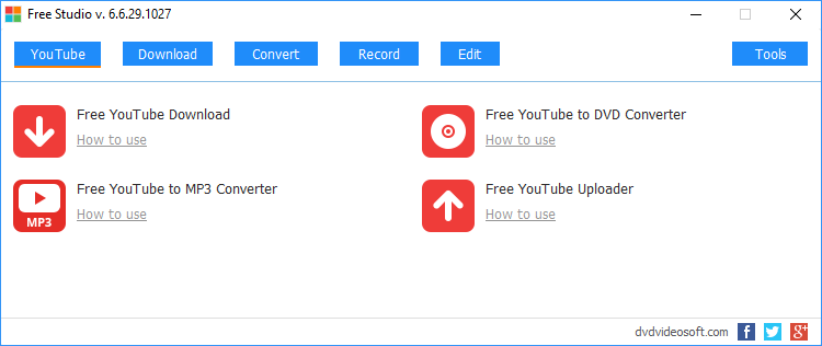 DVDVideoSoft - Ein Online-Tool zum Herunterladen von YouTube-Untertiteln als Text