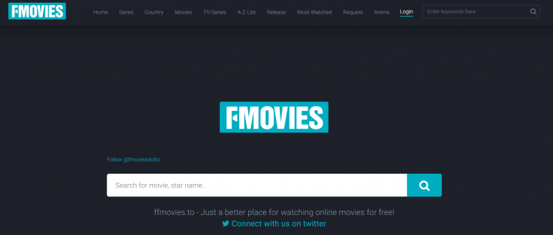 Seite von Fmovies.to