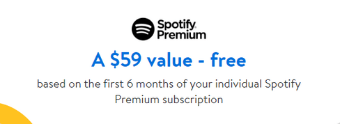 Starting Walmart Membership to Get Spotify Premium