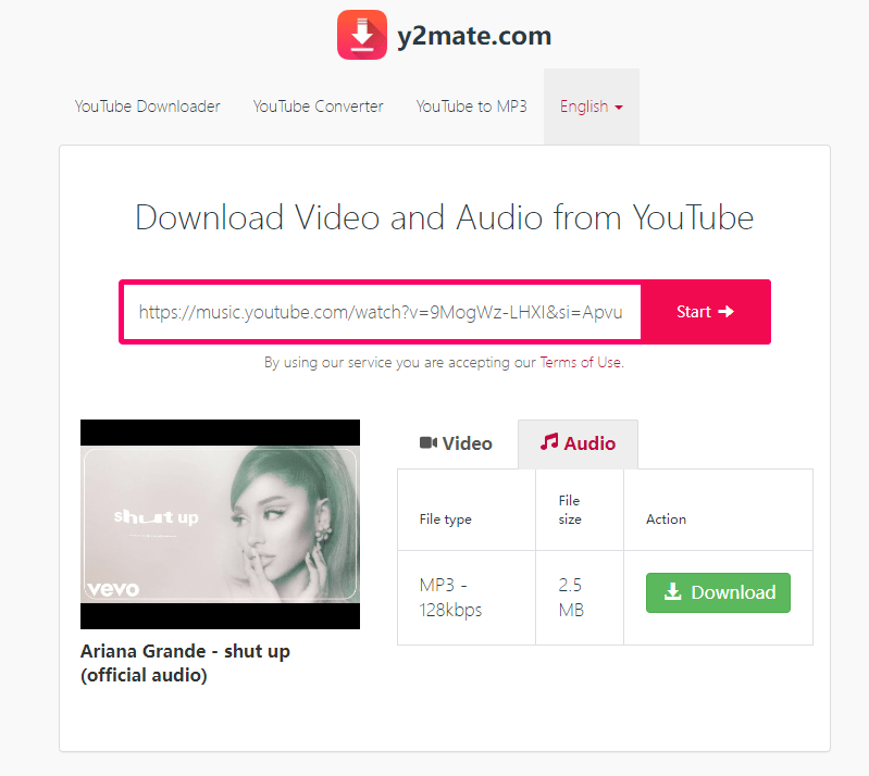 Online Convert YouTube Music