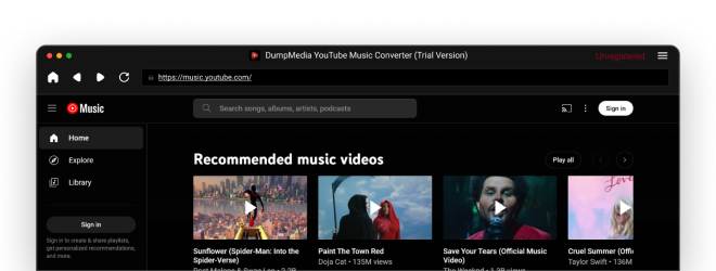Konwerter muzyki YouTube
