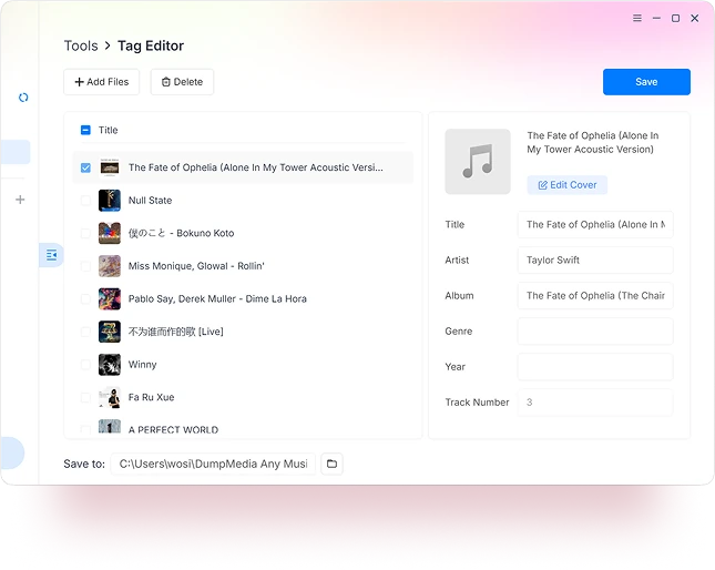 Conserver les balises ID3 et les métadonnées